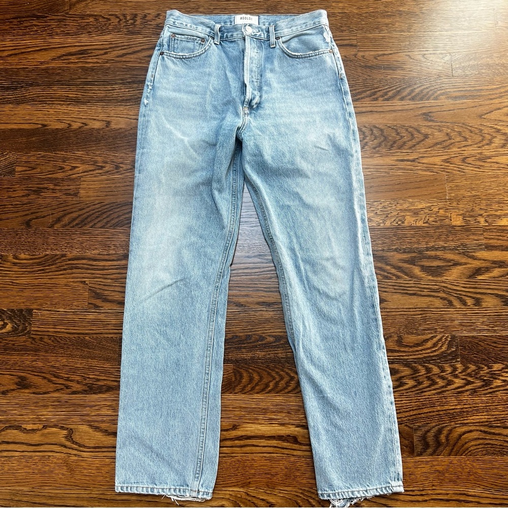AGOLDE 90’s Pinch Waist High Rise Straight jeans